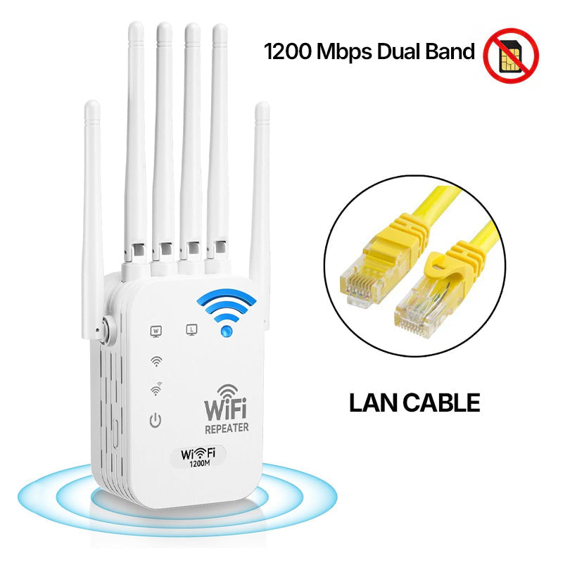 WiFi Range Extender 300Mbps/1200Mbps (4/6 Antennas)