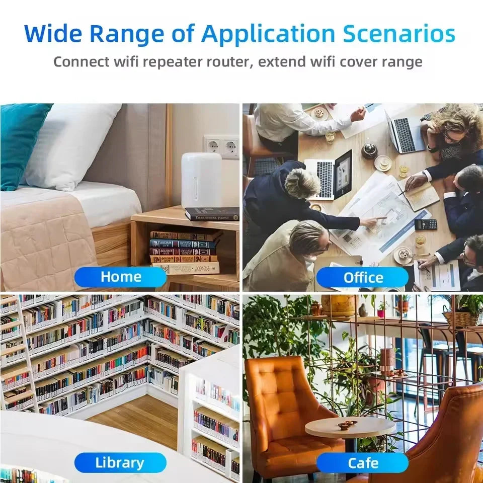 WiFi Range Extender 300Mbps/1200Mbps (4/6 Antennas)